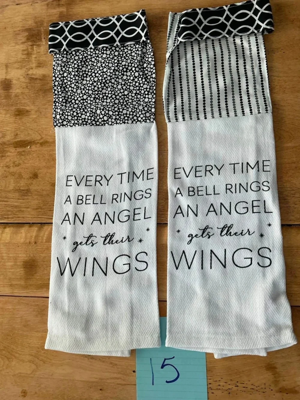 Handmade Christmas Hanging Kitchen Towel Set